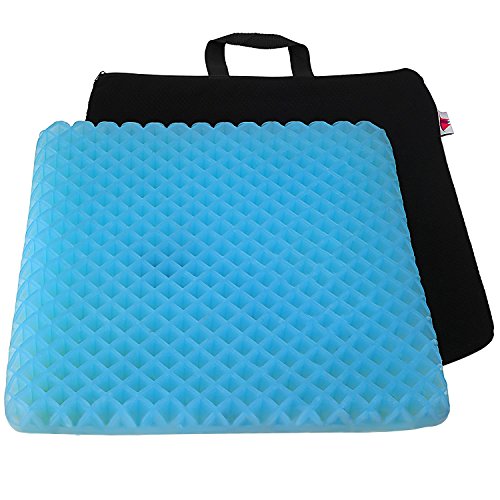 FOMI Premium Firm All Gel Orthopedic Seat Cushion Pad (15" x 15")