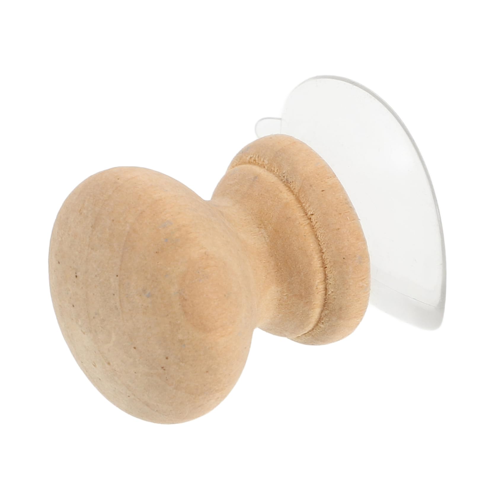 4 Piezas Herramienta de Costura para Acolchado con Mango de Madera y Succión Fuerte Regla Fijadora Portátil para Patchwork y Patronaje Accesorio Preciso para Costura Manual