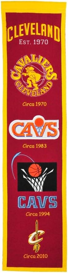 Winning Streak Cleveland Cavaliers Heritage Banner