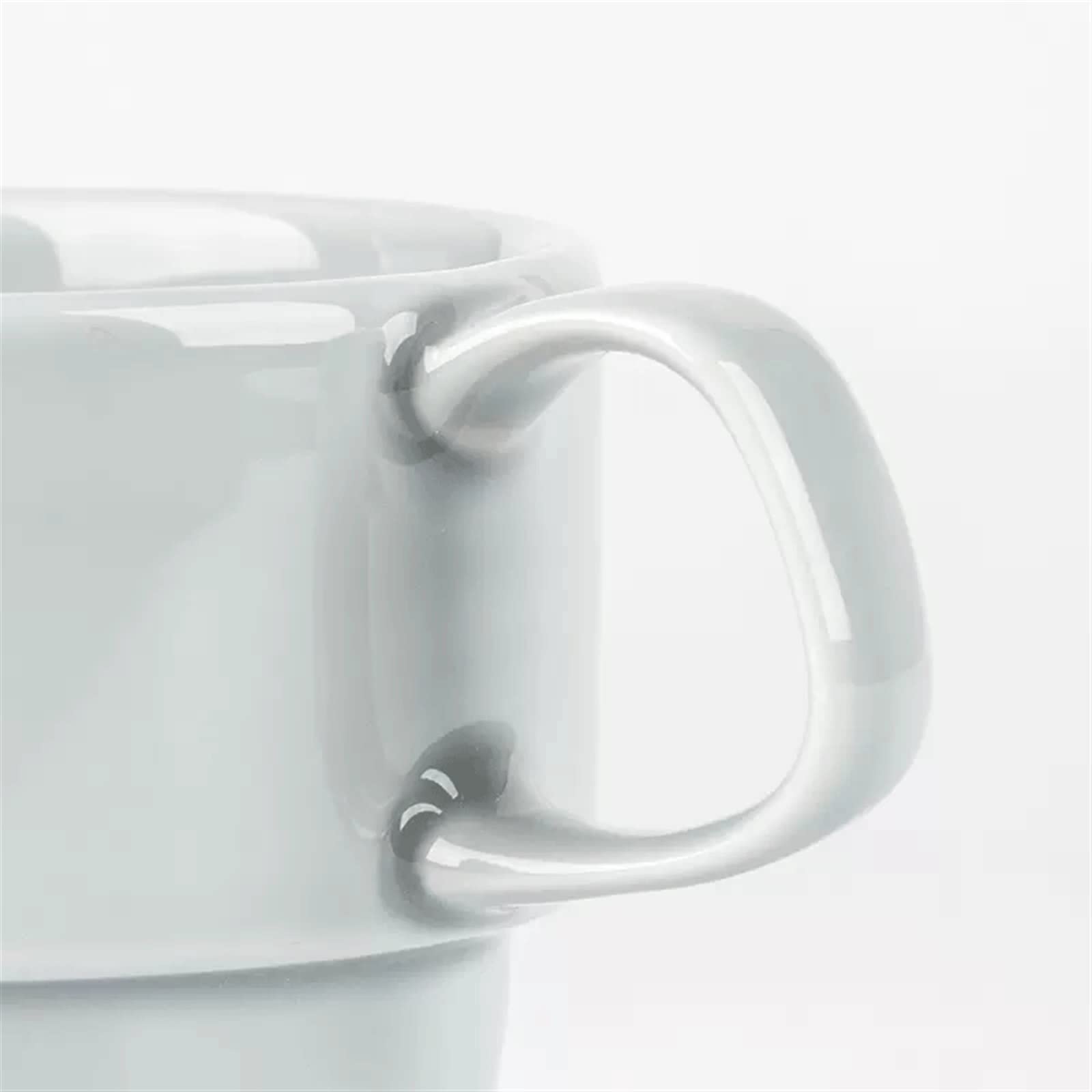 Exquis Tasse à café en céramique haute température 200ML tasse thé exquise après-midi de bureau Facile à nettoyer(Blue)