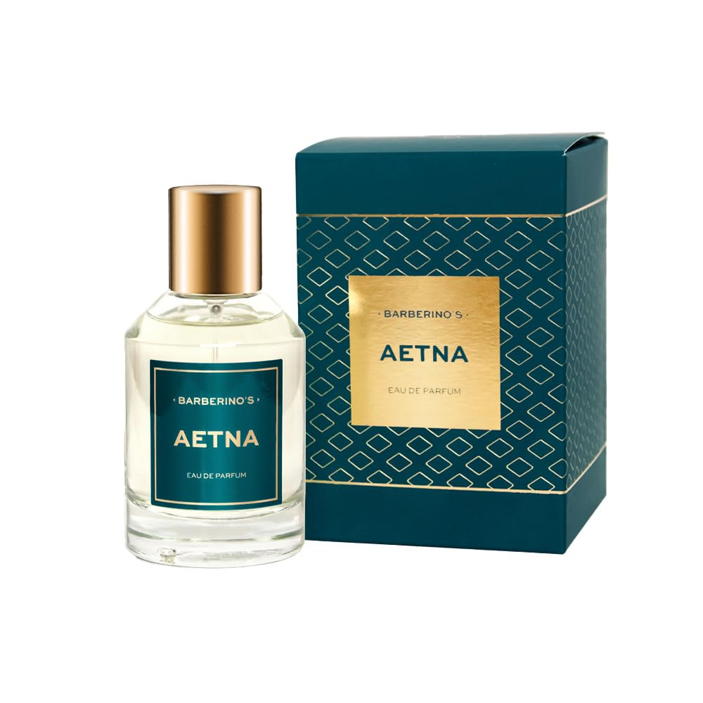 Barberino's Profumo Aetna - Eau de Cologne - Fragranza Intensa con Note Speziate e Legnose - 100ml