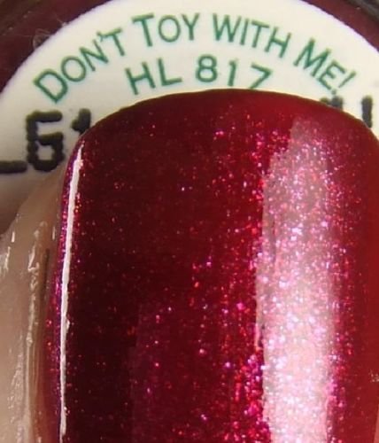 Don't Toy With Me HL 817 Nail Polish Lacquer .5oz " Holiday In Toyland Collection " 1-Bottle.