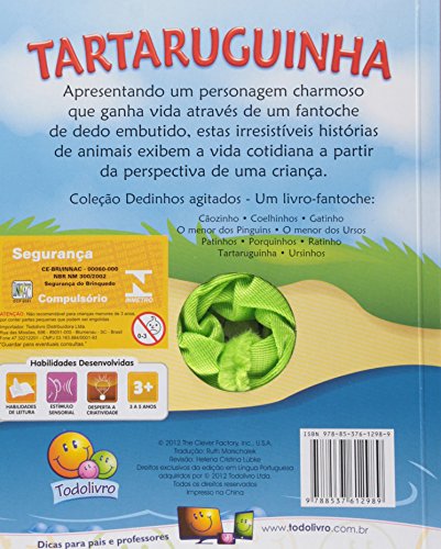 Dedinhos Agitados. Tartaruguinha. Um Livro-Fantoche