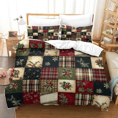 Housse de couette festive 3D super douce 135x200 - 3
