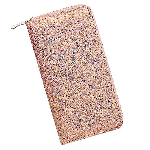 Kukoo Glitter Wallet For Women Shiny Long Phone Clutch Purse Ladies Card Holder #TOP3