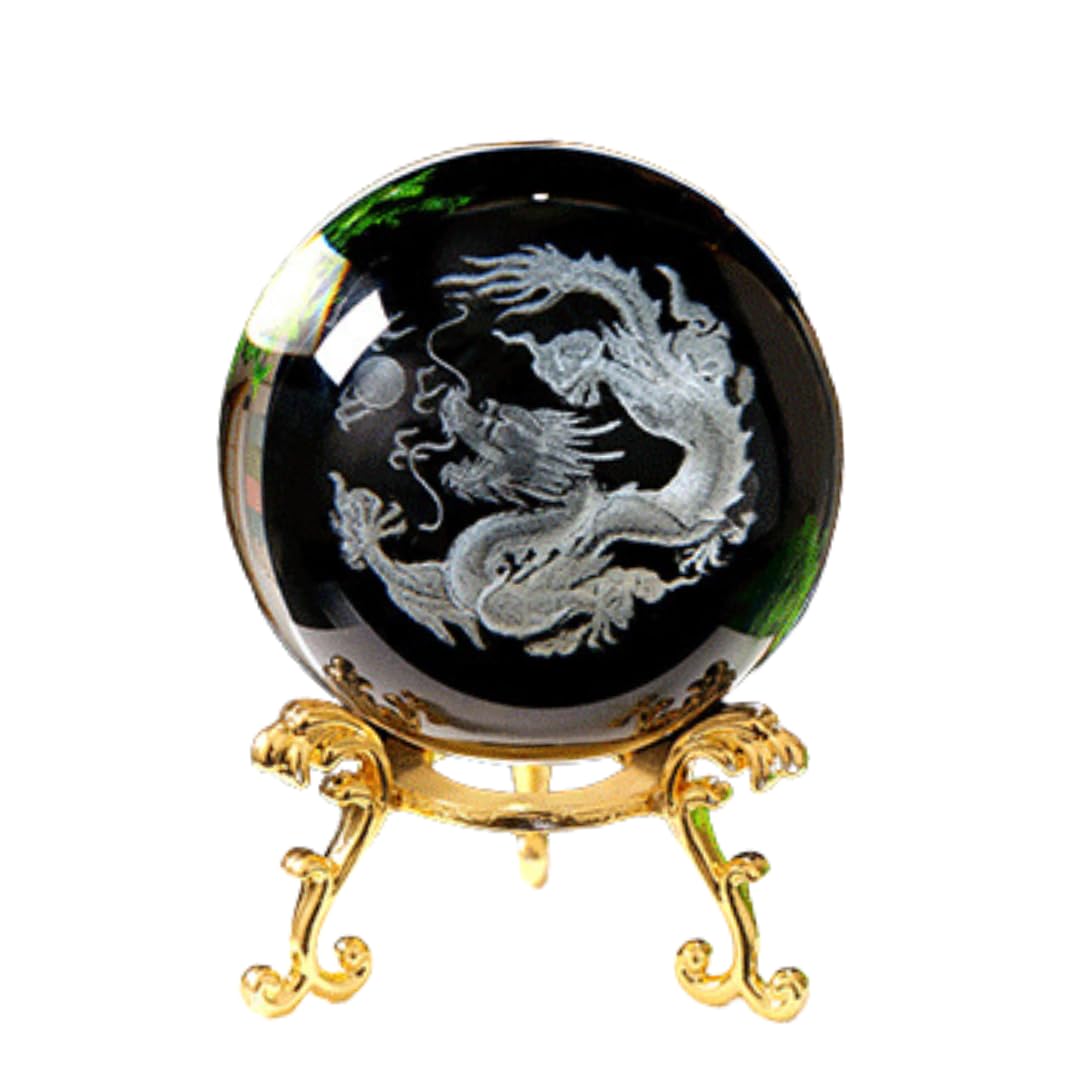 Amazon.co.jp: MaT store 水晶 クリスタル 幸運 浄化 ドラゴン 置物