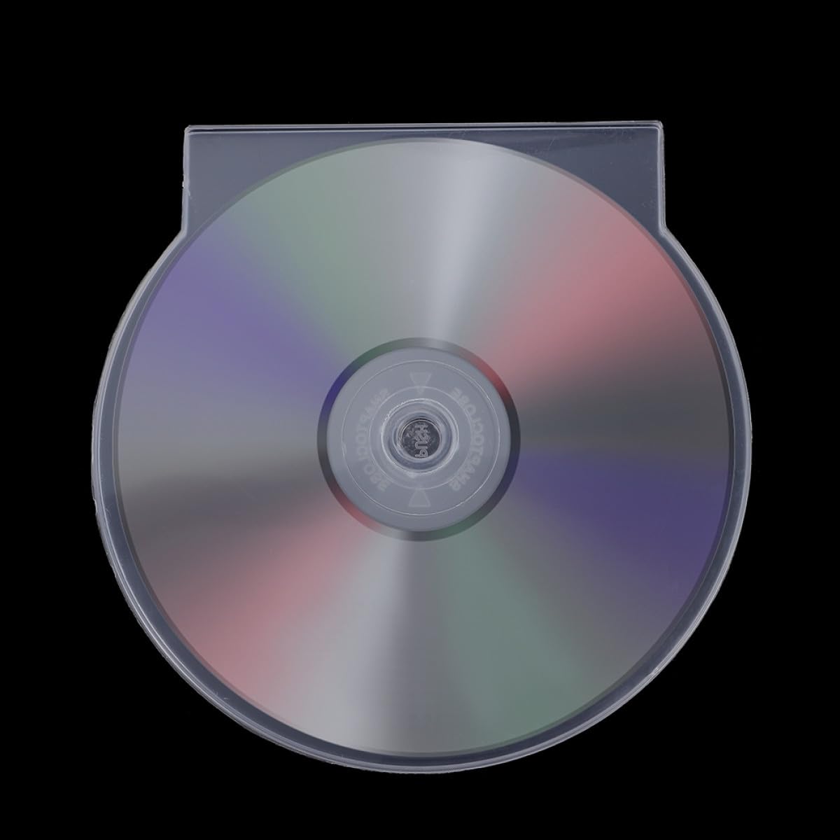 Custodie Trasparenti Design Salvaspazio e Facile Identificazione in Plastica per CD e Dvd Confezione da 50 Custodie Standard Portatili per Archiviazione Efficiente