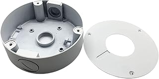 eSecure UJB129 Universal Junction Box, Fit for Any Brand Dome or Bullet Camera Base Diameter Range: 4.8