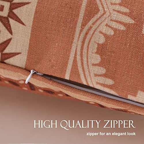 Patdrea Floral Linen Decorative Throw Pillow Covers Set Soft Durable Cushion Cases Pillowcase For Couch Bedroom Car Living Room 4 Pcs #TOP1