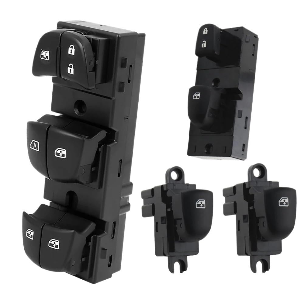Interrupteur vitre électrique principal pour commande lève vitre auto - 8