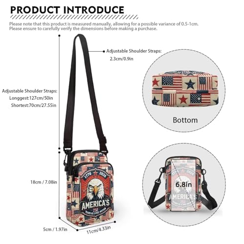 Image of Hawaiian Tribal Small Crossbody Bags for Women Cell Phone Bag Purse, Sea Turtle Zipper Sling Purses Shoulder Bag