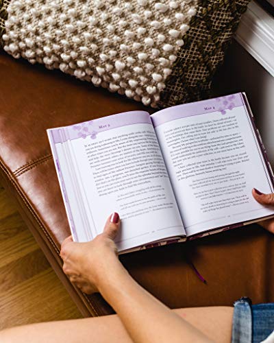 Jesus Always, Large Text Cloth Botanical Cover, with Full Scriptures - Image 5