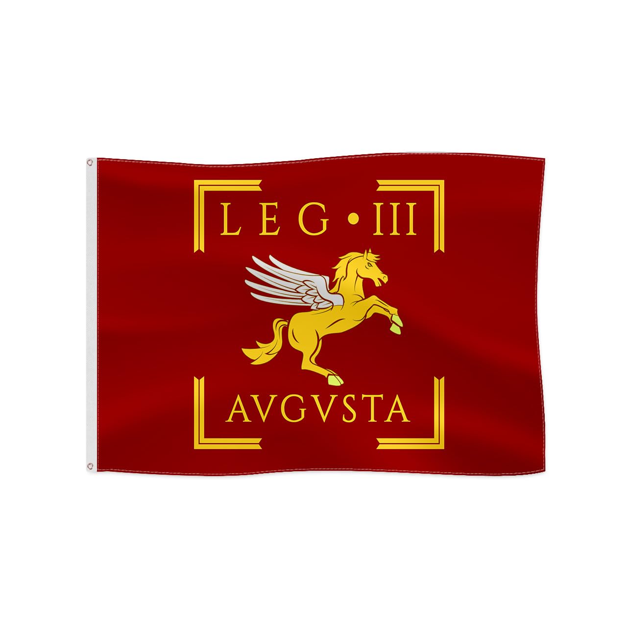 Imperial Roman Army Flag for Outdoor Fun Historical Flag Vexillum (LEGIO III AUGUSTA)