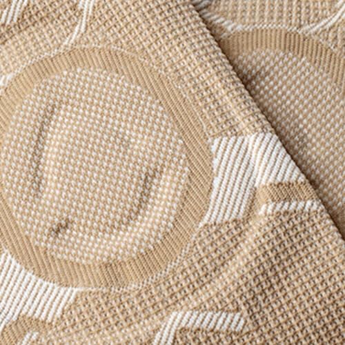 Soporte de rodilla cálida de nylon con silicona para levantamiento de pesas 7