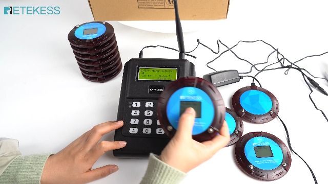 Retekess TD166 Bipeur Logistique, 5000M Bipeur SMS, 550 MAh