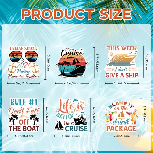 Imanes decorativos para puerta crucero, 6 piezas miniatura 2