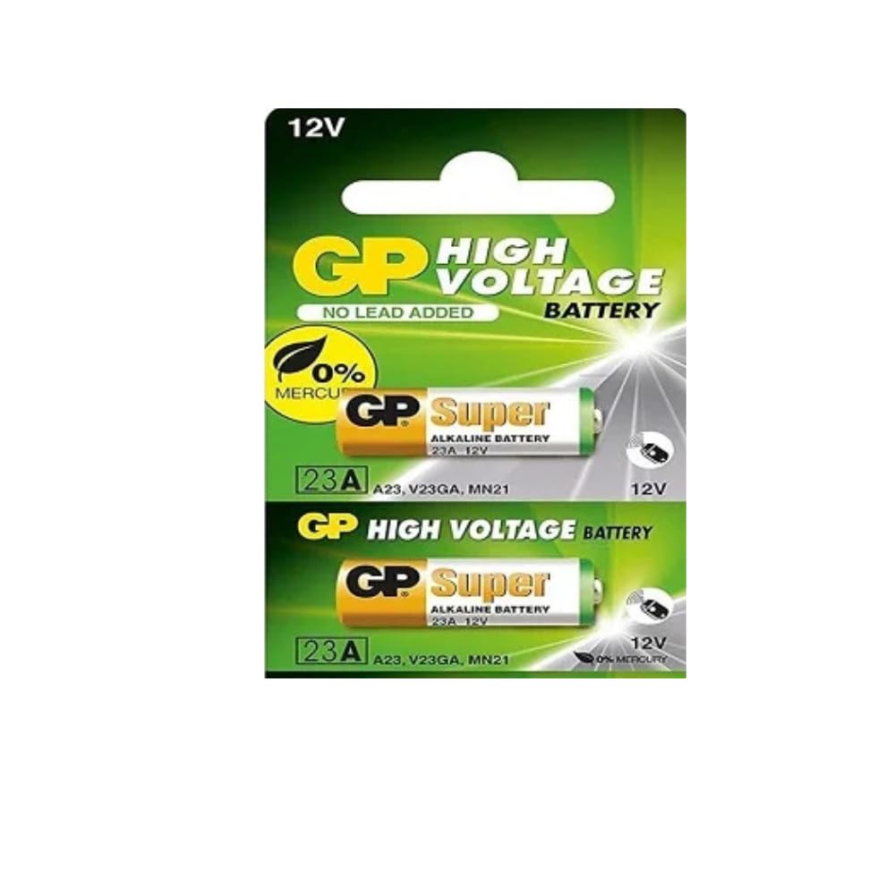 MVH ECOM | 23A 12V Alkaline Batteries | High Voltage | 2-Pack | A23/V23GA/MN21-image-9