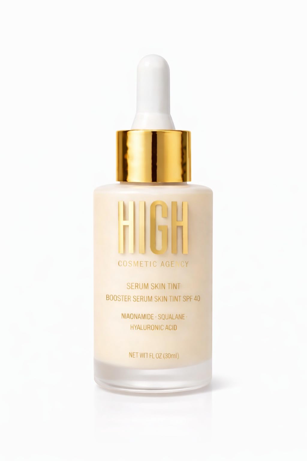 Booster Serum Skin Tint SPF 40 Tinted Moisturizer with Niacinamide Hyaluronic Acid Lightweight Coverage Broad Spectrum Sunscreen High