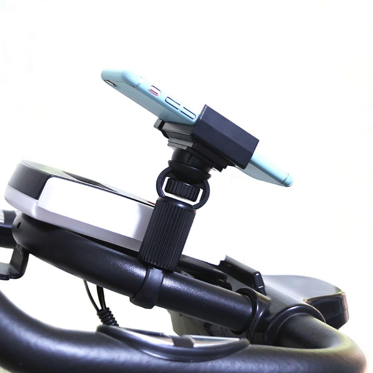 OSALADI 3pezzi Supporto Per Smartphone Da Bici Supporto Navigazione Per Bicicletta Design Antiscivolo e Stabile Nero