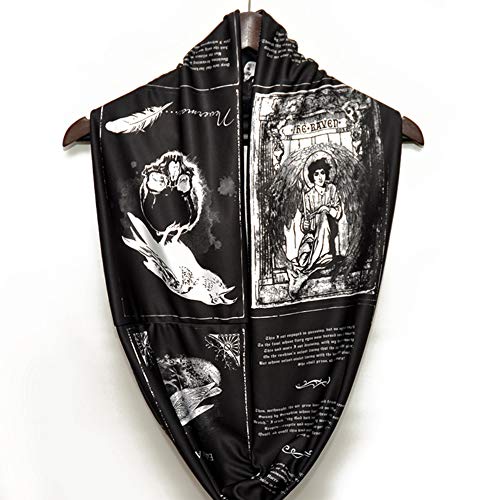 Edgar Allan Poe The Raven Infinity Scarf2