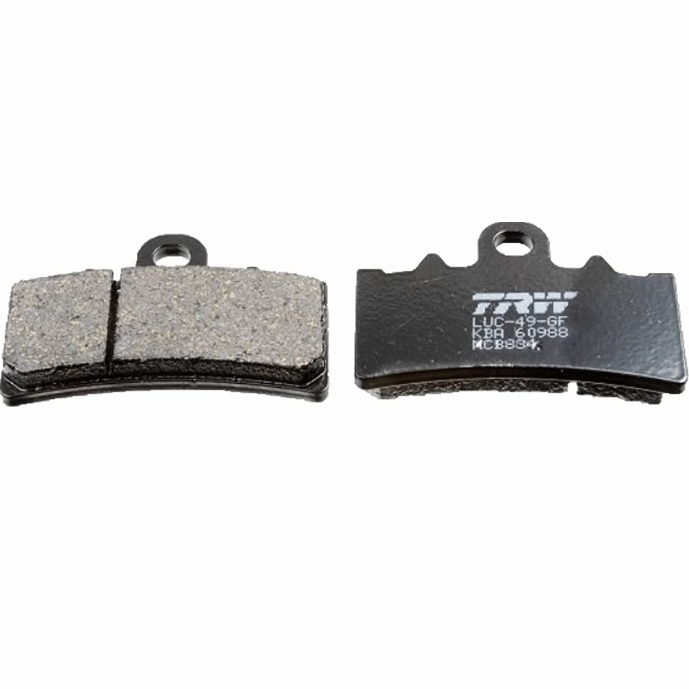 TRW Bremsbeläge vorn hinten MCB672 MCB834 passend für KTM Duke 125 200 390 RC125 RC200 RC390