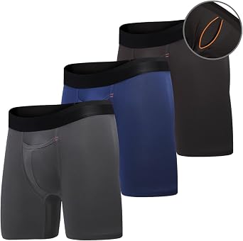 All Citizens Ball Pouch Underwear for Men, Mens Boxers Briefs with Patented Pouch, Breathable, No Ride Up