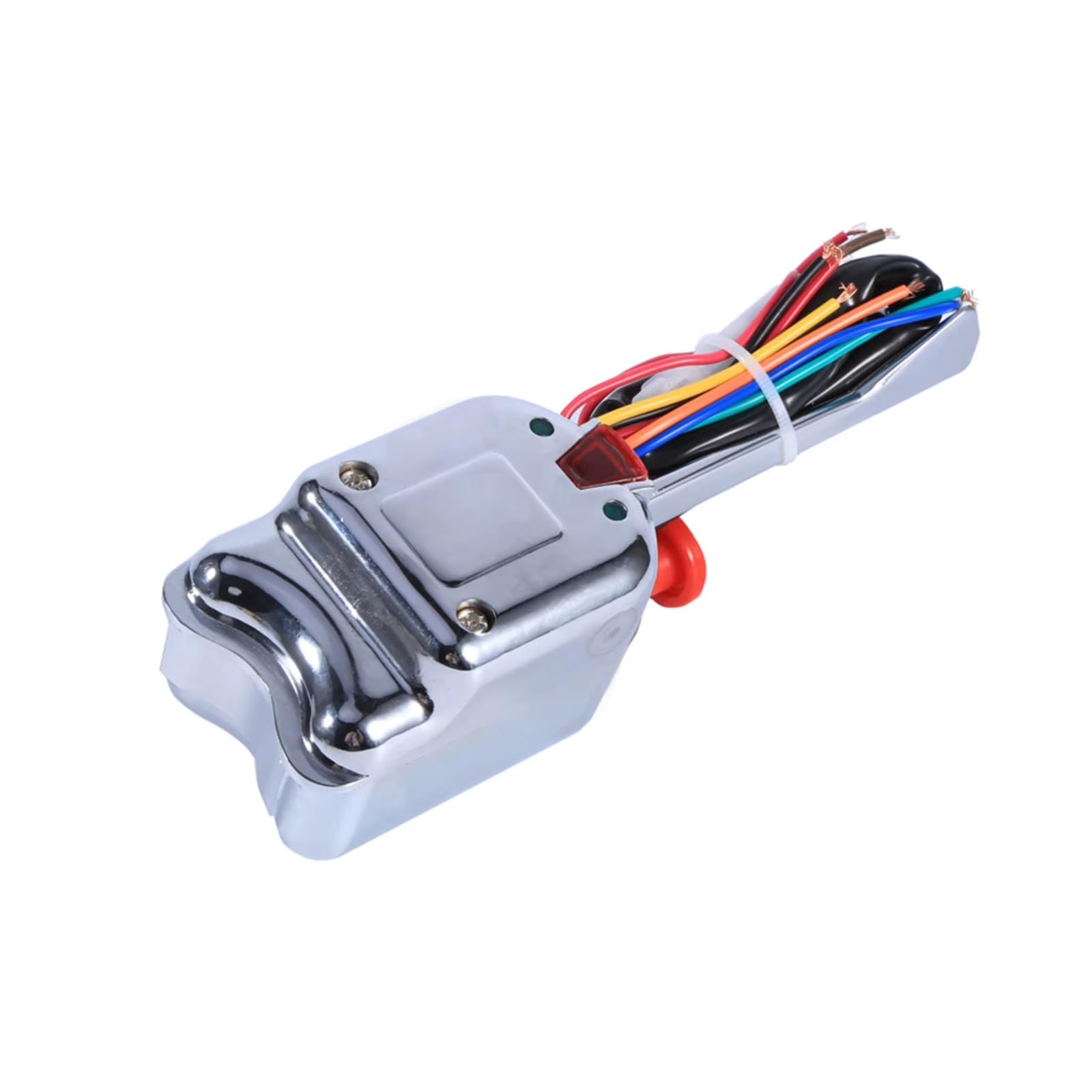 Interruptor De La Luz De Giro Compatible Con Buick 12V Automóvil Universal Cromado Calle Hot Rod Intermitentes Interruptor Actualización Reemplazo Reparación Accesorios