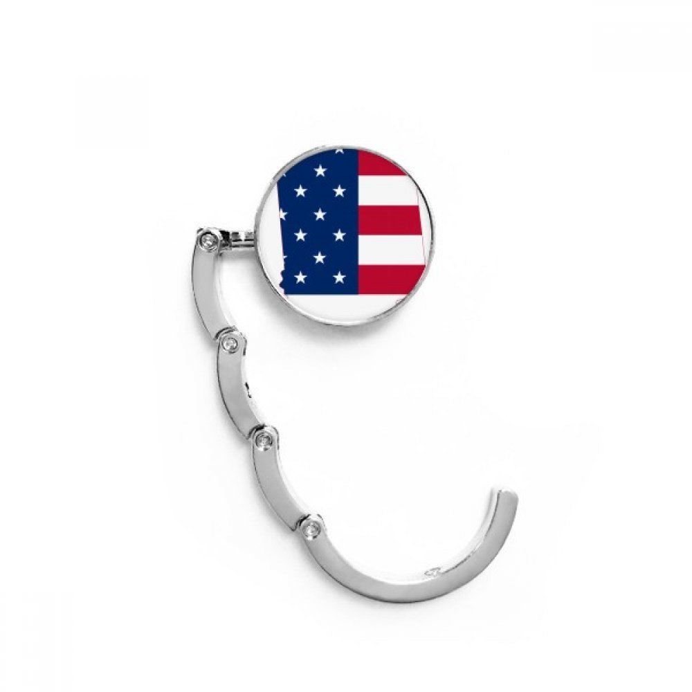 Accroche sac pliable drapeau Illinois pour table de bureau - 7