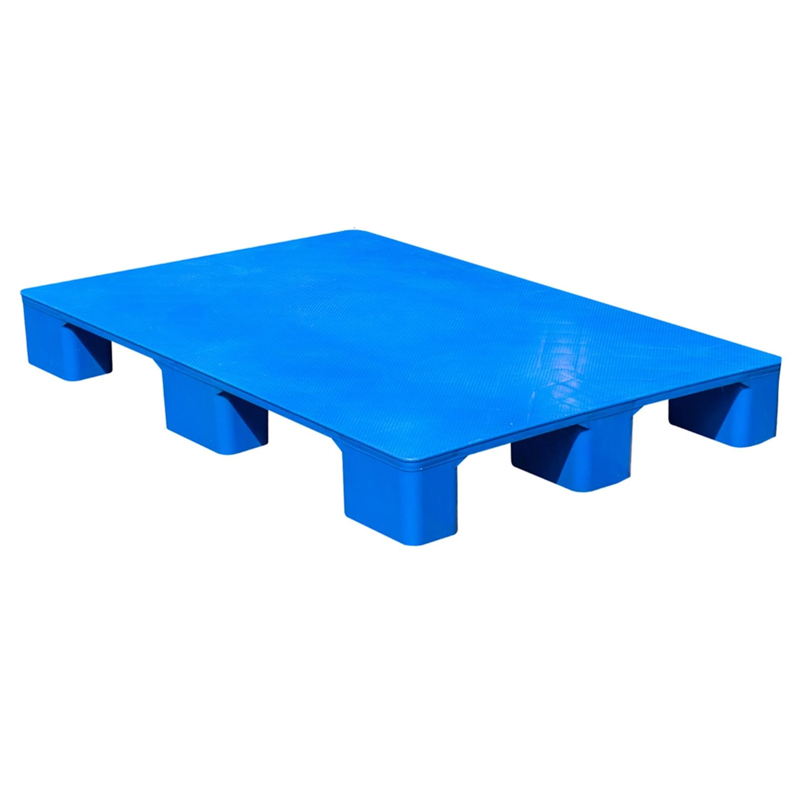 Niebieskie plastikowe palety solidna antypoślizgowa polietylenowa paleta wysyłkowa odporna na wilgoć 120 cm x 80 cm do domu na zewnątrz kuchnia i warsztat odporne na zużycie podkładki