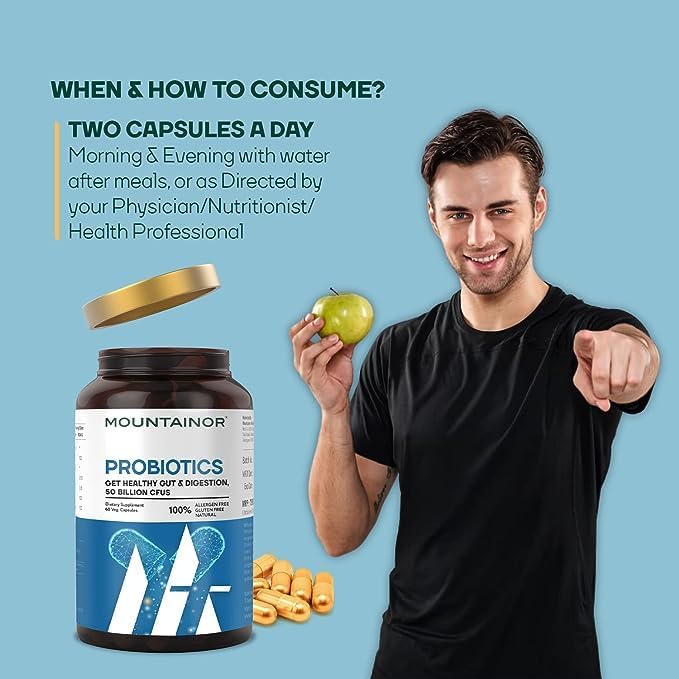 Miniatura 5 de Fórmula probiótica con 50 mil millones de UFC y 16 cepas probióticas - 60 cápsulas vegetales para hombres y mujeres cápsulas probióticas para apoyo