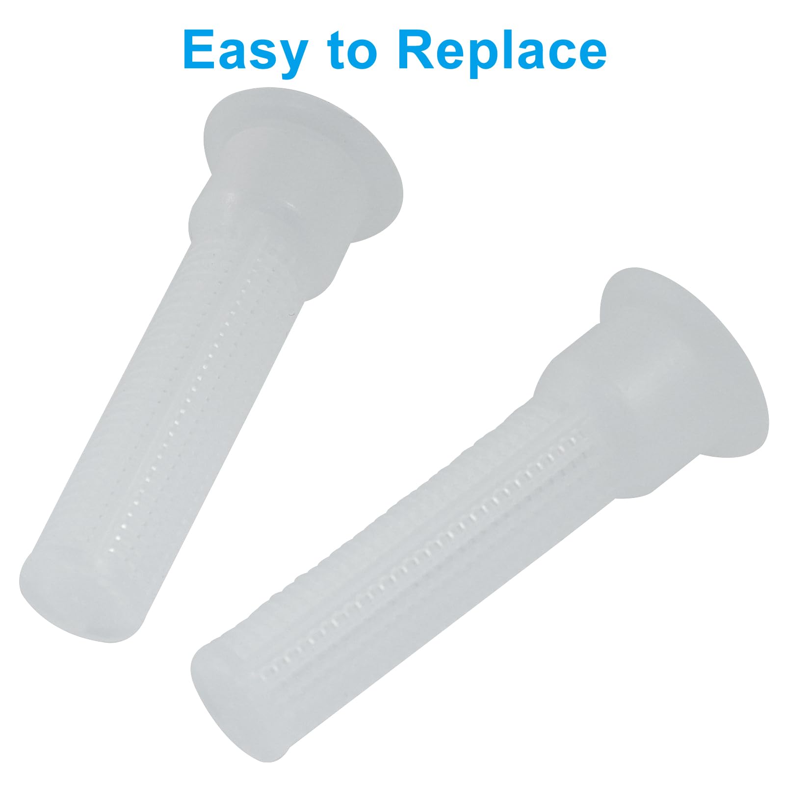 Lot de 15 filtres à buse d'arrosage avec filtre à maille fine, matériau ABS marron durable, facile à remplacer et à nettoyer, assure une performance d'irrigation optimale (blanc)
