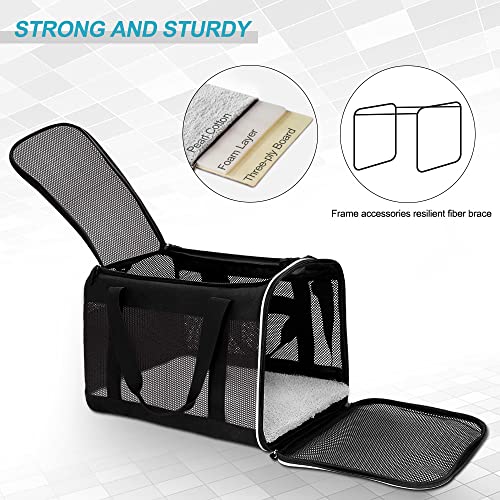 Tomykii Pet Carrier,Soft-Sided Collapsible Cat Dog Carrier,Pet Travel Carrier Bag for Small Medium Cats Dogs Puppies… - Image 5