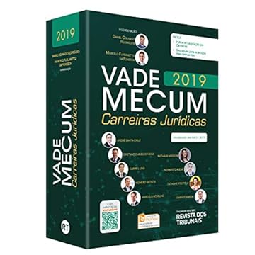 Capa do livro Vade Mecum 2019 Carrreiras Jurídicas