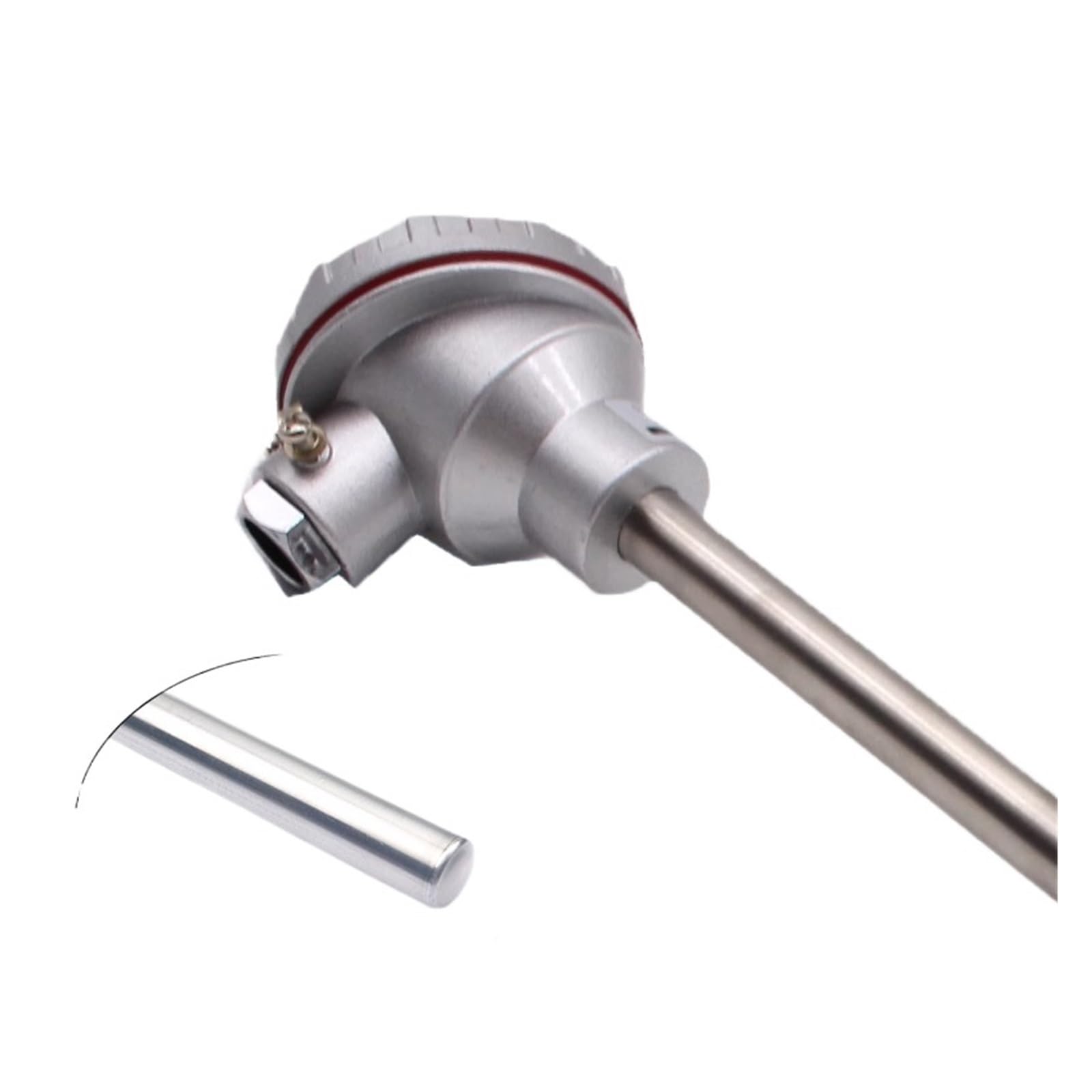 Czujnik temperatury termopary typu K z głowicą sondy 10 mm i średnicą od 0 do 1300 stopni WRN-130 (Dia.16mm Probe 400 mm)