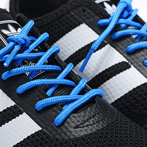 Image of Round Shoelaces 2 Pair - for Sneakers, Work Boots & Hiking Shoes