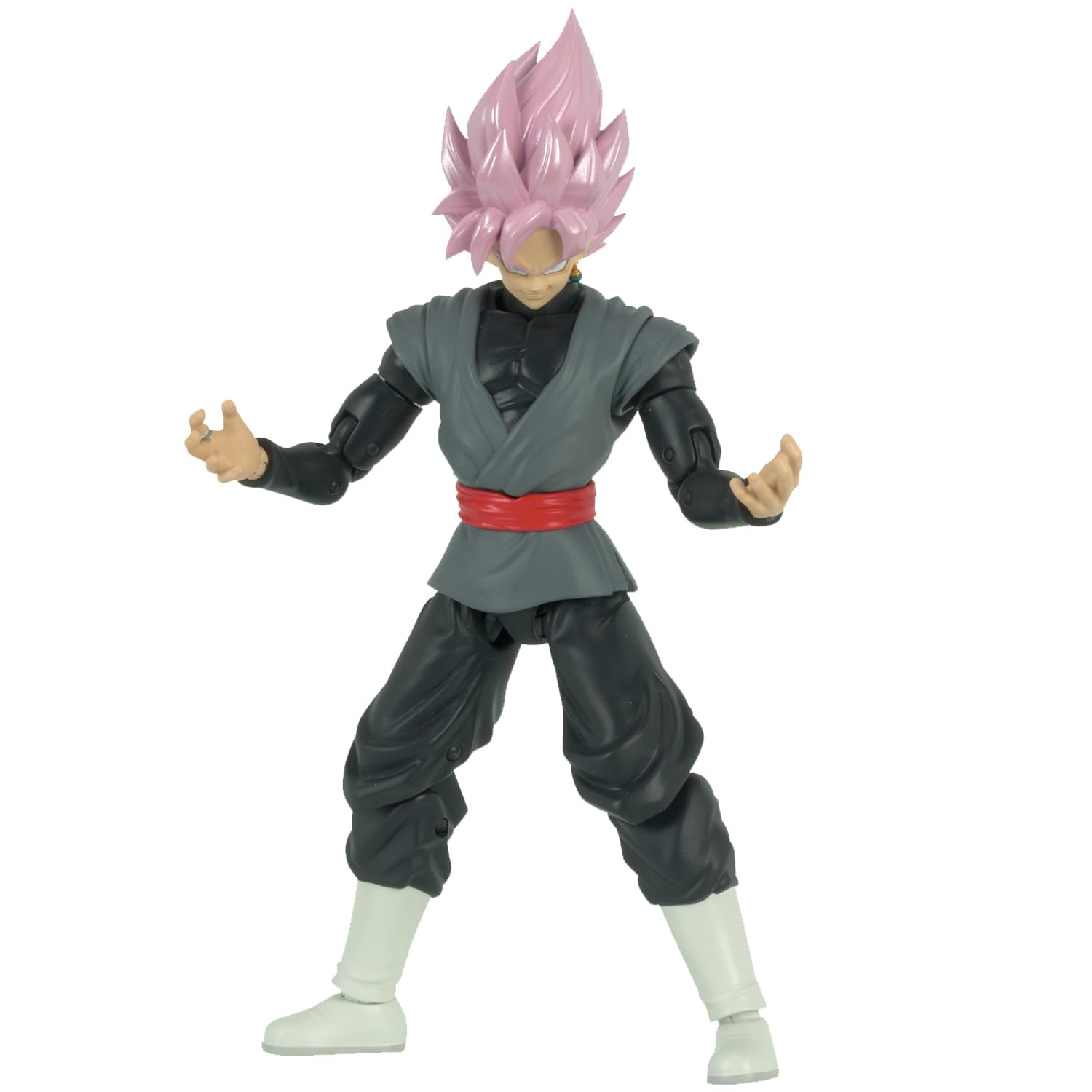 BANDAI - Dragon Ball Super - Figur Dragon Stars Super Saiyan Rosé Goku Black 17 cm - Bewegliche Actionfigur mit Zubehör - Offizielle Dragon Ball Lizenz - Spielzeug ab 4 Jahren - 35866