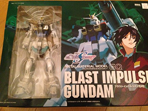 Gundam GQ Model Blast Impulse Gundam Metal Material Action Figure