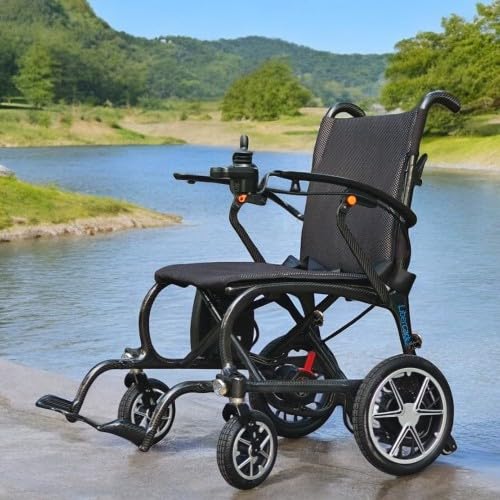 Silla de Ruedas Eléctrica Nova Plegable de fibra de carbono