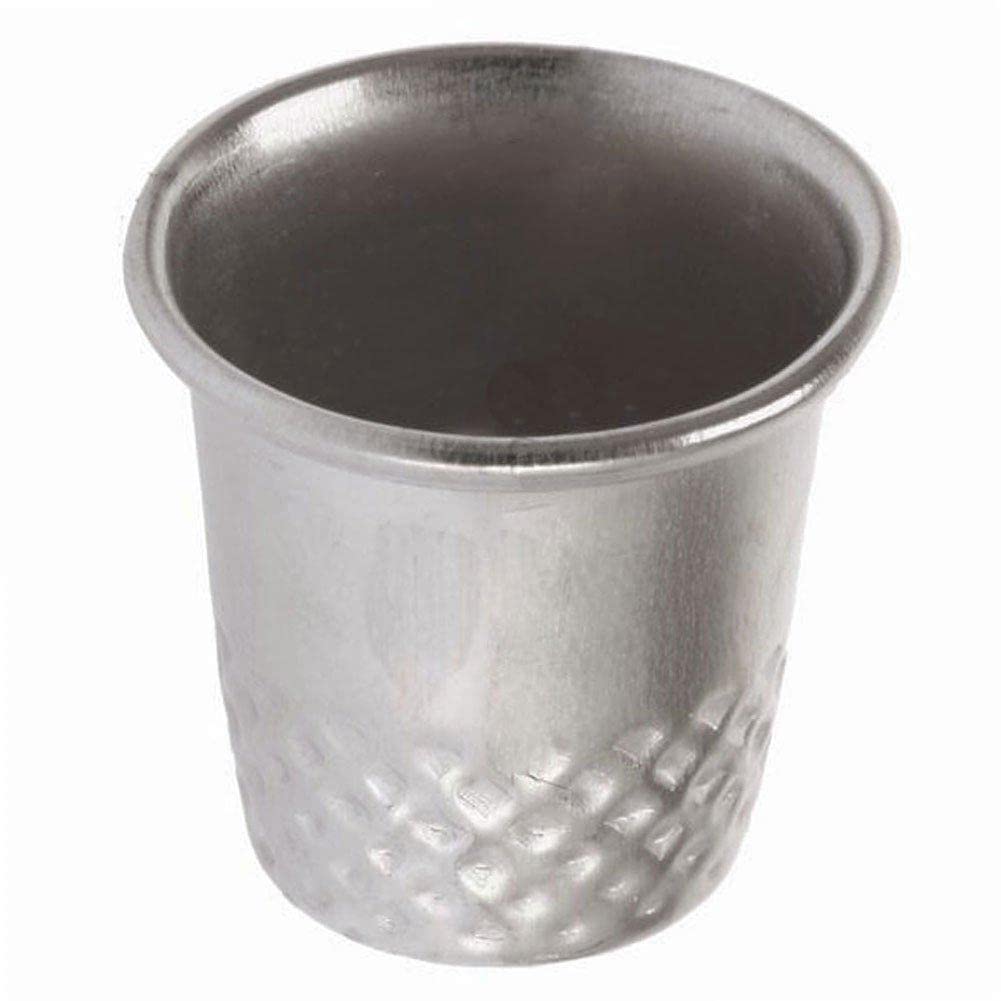 Fingerhüte Aus Metall Im Vintage-Stil – 10 Stück Silberfarbene Näh-Fingerhüte Zum Schutz & Besseren Griff
