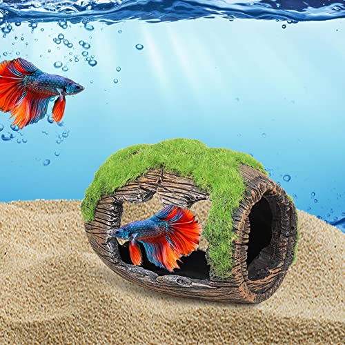 Decorações do peixes,Simulação VerMusgo Peixe Decorações para Tanque | Ornamento resina subaquática