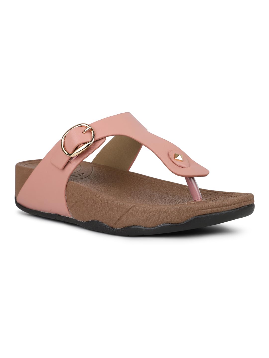 Women Daily Solid Round Flats Flatforms-image-39