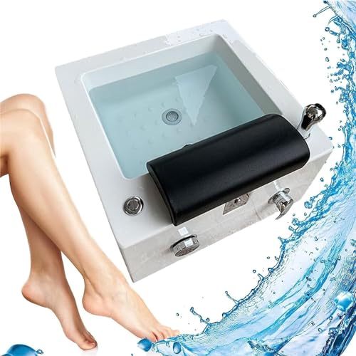 Bañera de masaje para pies acrílica portátil