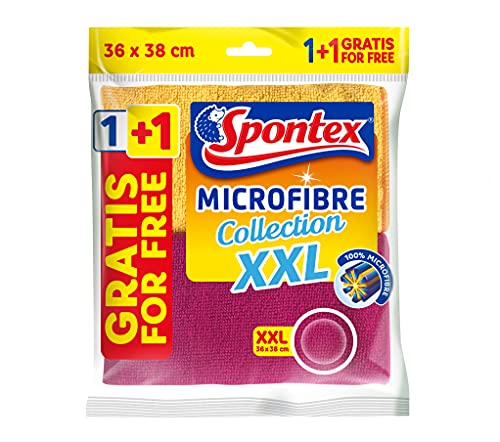 Spontex Bayeta Microfibra XXL, 2 Unidades