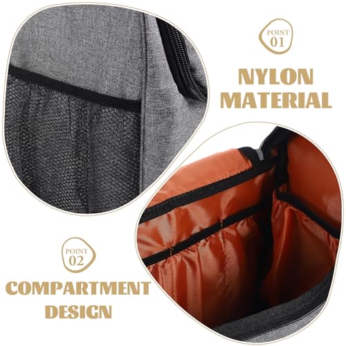 Bolsa de viaje para barman con compartimentos acolchados de nylon ligero 4