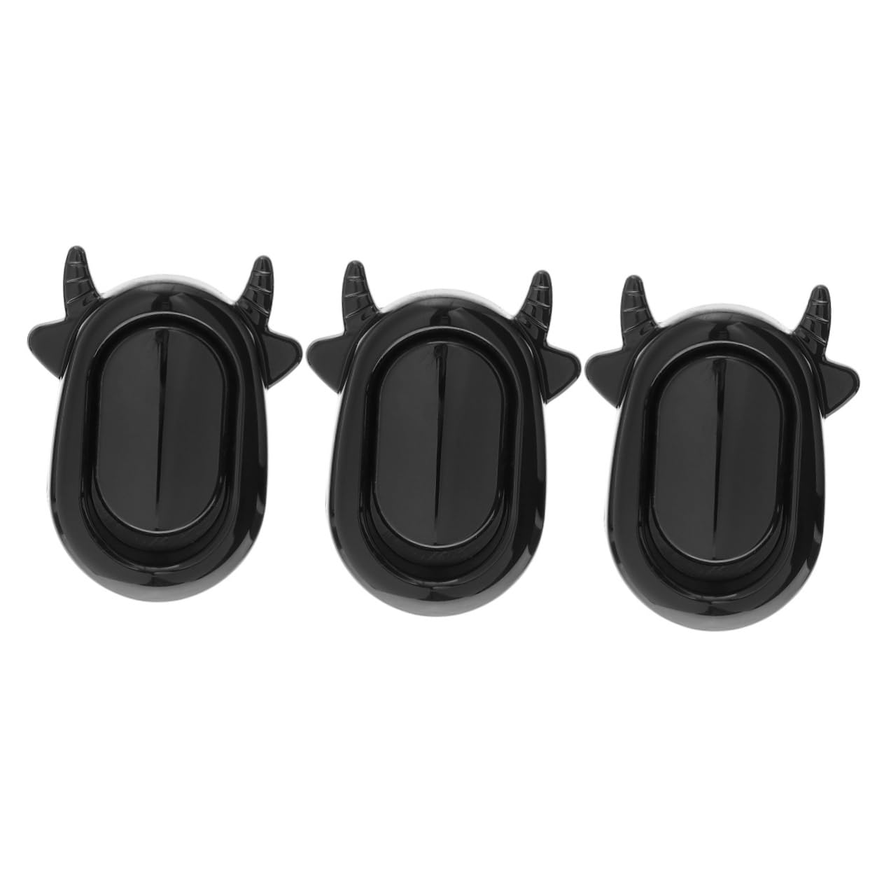 Accroche-regard vache : lot de 3 crochets cachés auto-adhésifs multifonctionnels