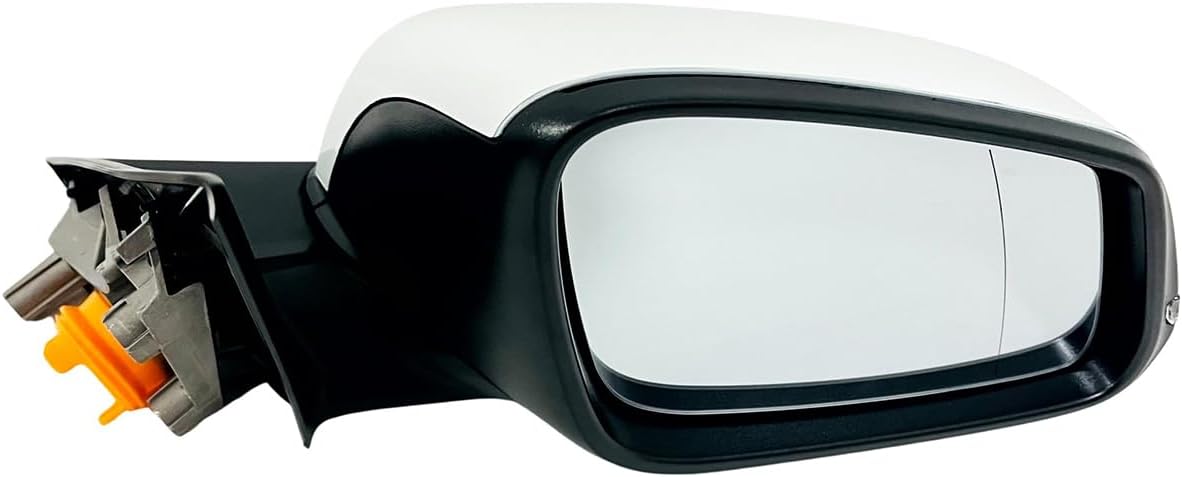 CAMIL Power Folding Side Door Mirror, Rearview Wing Mirror Fit for BMW F30 3 Series 316i 318i 320i 328i 330i Models Year 2013-2019 (White, Right Passenger Side)