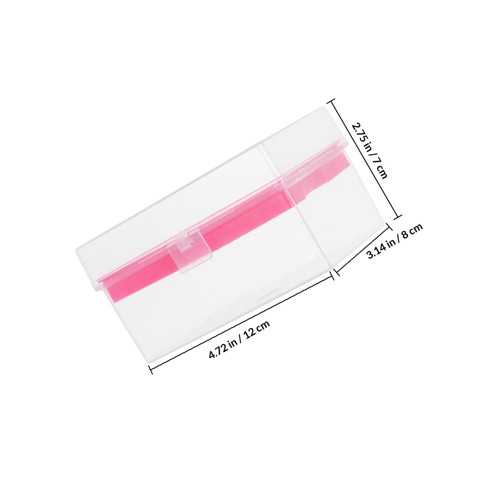 Scatola Porta-Punte in Plastica per Pipette da Laboratorio con Coperchio, Contenitore per Provette da Microcentrifuga, Organizer per Conservazione e Stoccaggio in Campo