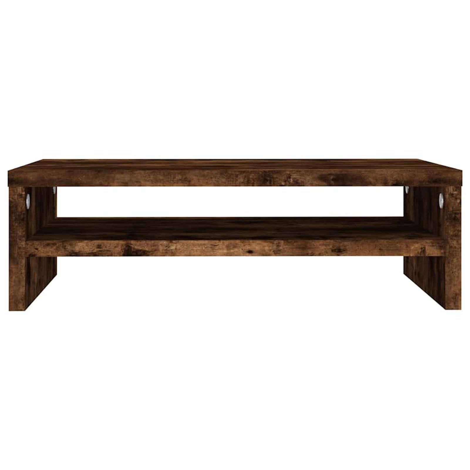 Gecheer Supporto per monitor da scrivania, per monitor e PC, altezza dello schermo, 42 x 24 x 13 cm, in legno