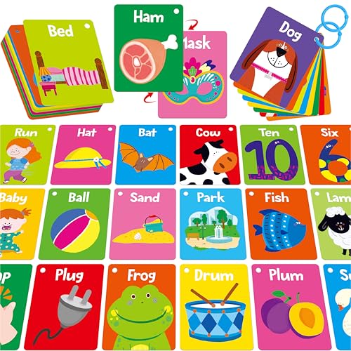 Cartes de phonétique CVC et CCVC double face pour acquérir le vocabulaire de la maternelle