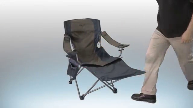 kamp rite chair with detachable footrest